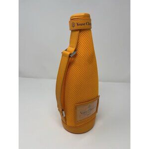 Veuve Clicquot Champagne Burt Orange Ice Jacket Insulated Wine Sleeve Carrier